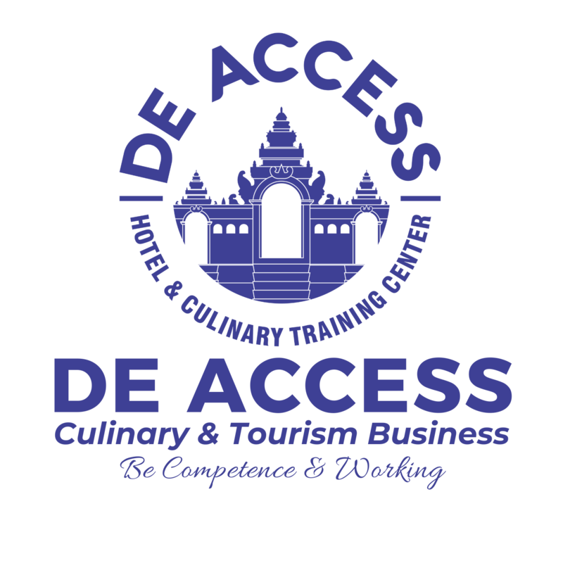 De Access Culinary & Tourism Business Logo