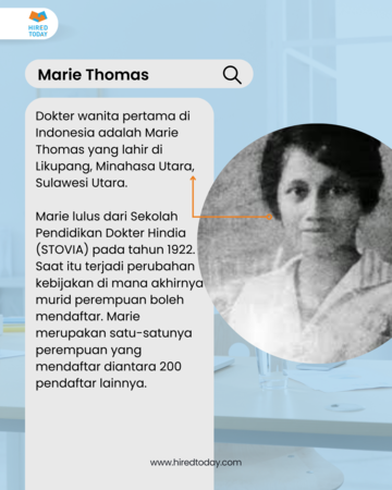 dokter wanita pertama di Indonesia dokter wanita pertama di Indonesia